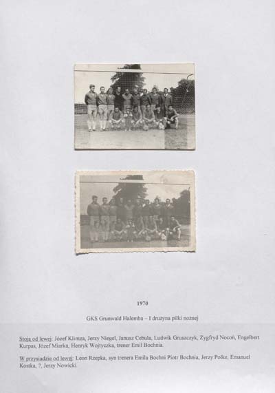 zdjęcie okładki GKS Grunwald Halemba – I drużyna piłki nożnej.