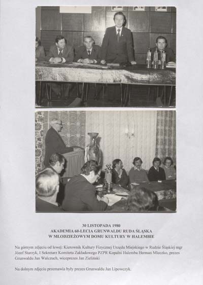 zdjęcie okładki Akademia 60-lecia Grunwaldu Ruda Śląska w Młodzieżowym Domu Kultury w Halembie