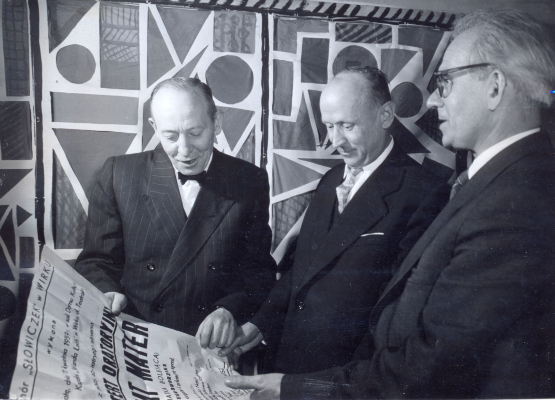 zdjęcie okładki [Józef Ogórek, Stanisław Komander i Juliusz Kandziora 1959 r.]
