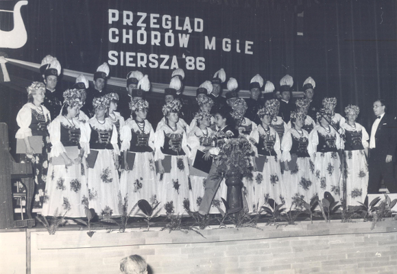 zdjęcie okładki Przegląd Chórów Mieszanych Siersza 23.10.1986 [Chór "Polonia - Harmonia" - KWK "Andaluzja" - Piekary Śląskie]