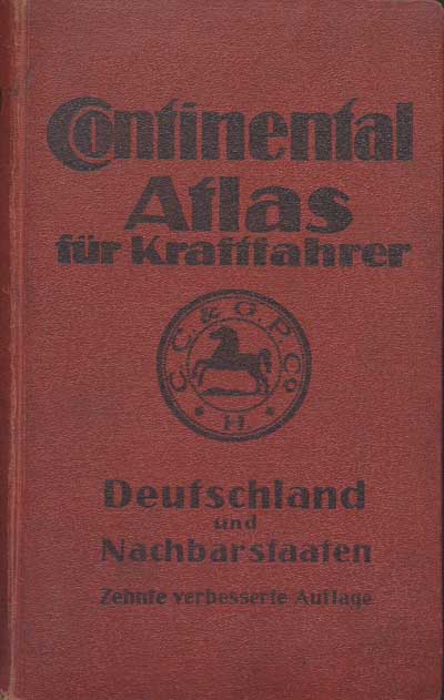 zdjęcie okładki Continental Atlas von Deutschland und Nachbarstaaten : 1 Übersichtis- 46 Haupt- und 19 Sonderkarten