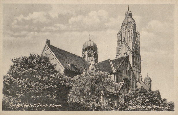 zdjęcie okładki Friedenshütte O/S. Kath. Kirche [pocztówka]