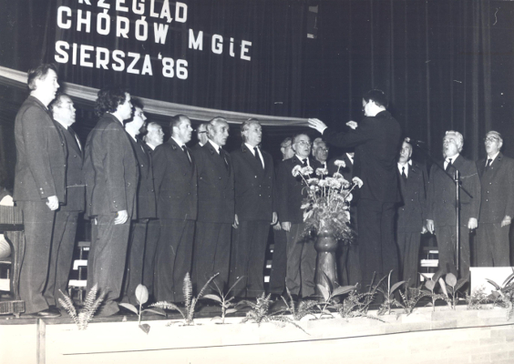 zdjęcie okładki Przegląd Chórów Mieszanych Siersza 23.10.1986 [Chór "Echo" - Z-PB-MG - Katowice]