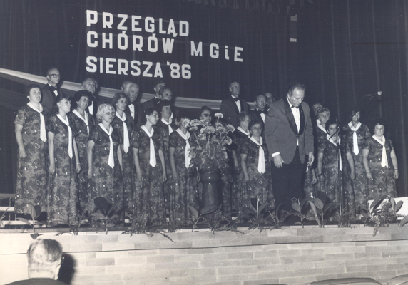 zdjęcie okładki Przegląd Chórów Mieszanych Siersza 23.10.1986 [Chór "Skowronek" - KWK "Knurów" -Knurów]