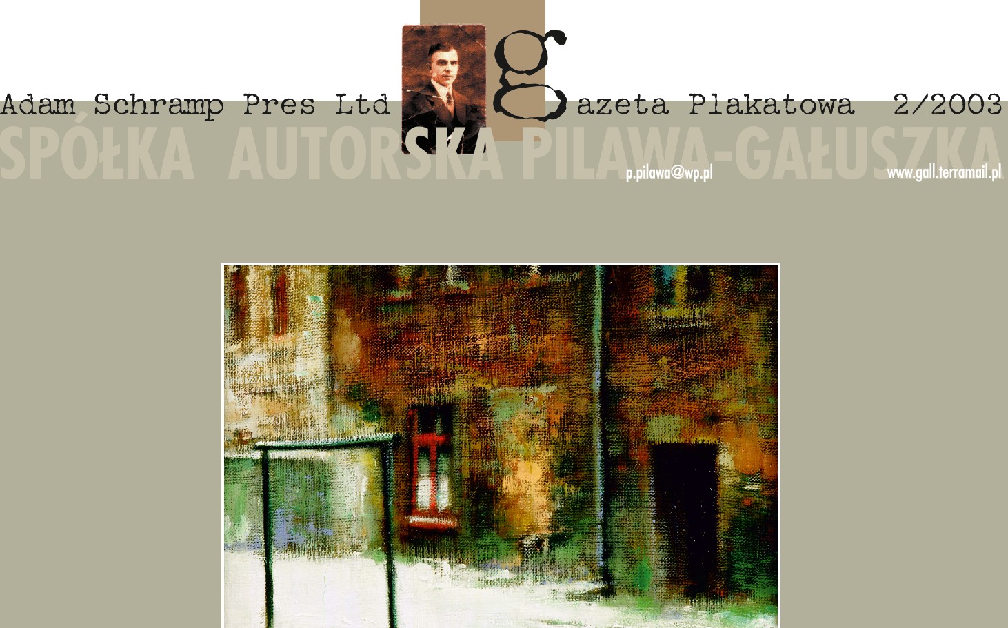 zdjęcie okładki Gazeta Plakatowa 2/2003