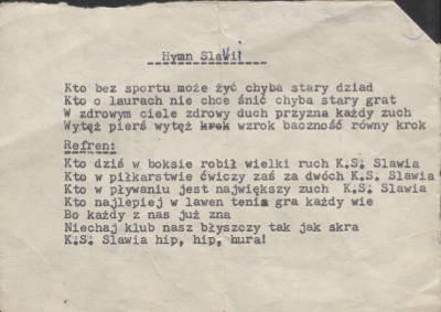 zdjęcie okładki Hymn Slavii