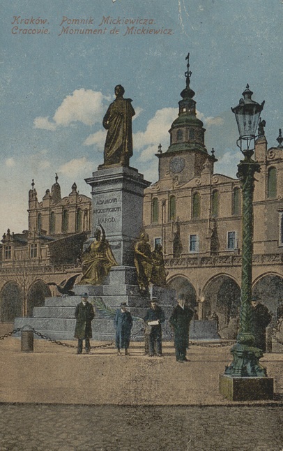 zdjęcie okładki Kraków - pomnik Mickiewicza